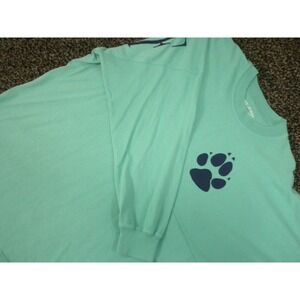 Great Wolf Lodge Spirit Jersey S Green Water Park Embossed Long Sleeve Oversized